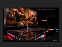 Tablet Screenshot of hentai-foundry.com